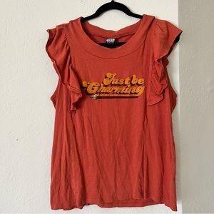 Star Wars Her Universe Ruffle Sleeve Top Box Lunch Size L